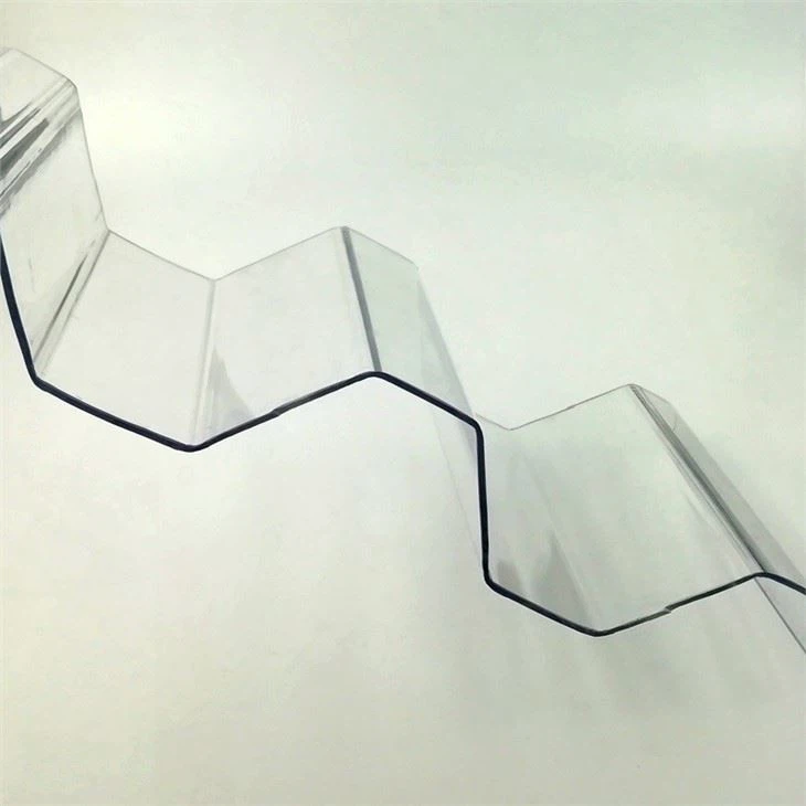 Clear Corrugated Polycarbonate Roofing Panels